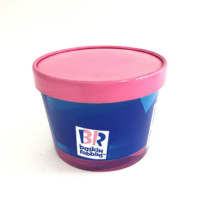 32oz 46oz 64oz 85oz 130oz wegwerpverzorging Custom Printed Ice Cream Paper Cup met deksel