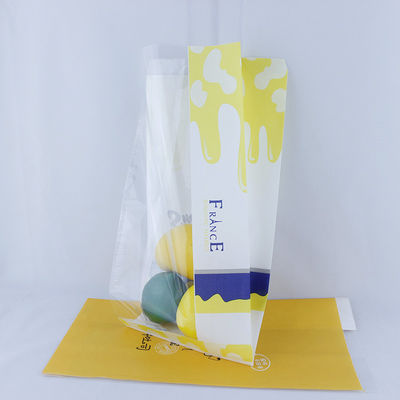 Voedingsmiddelengraad vetvast papier broodjeszakken, gedrukte folie bekleed papier voedselzakken