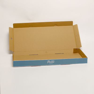 Aangepaste draagbare, gedrukte voedselverpakkingsdoos, lichtgewicht gepersonaliseerde pizza dozen.