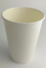 Drank Ripple Paper Cup met deksel Single Wall 8oz Recycleable Compostable