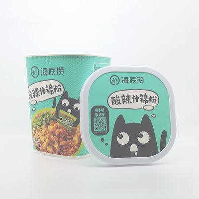 Recycled Instant Noodle Bowl, Printbare Food Grade Compostable Paper Cups