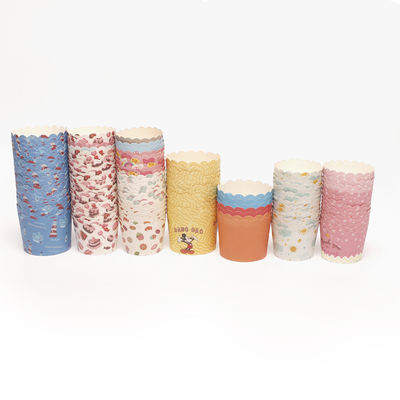 Food Grade Cupcake Paper Cups, Compostable Baking Cake Paper Case Met Logo