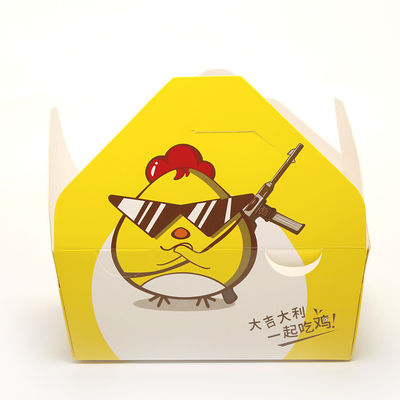 Rigiede wegwerpverpakkingsdoos voor levensmiddelen Recycled Fried Chicken Container
