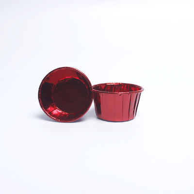 Composteerbare aluminium folie cupcake voering, wegwerp muffin bakbeker