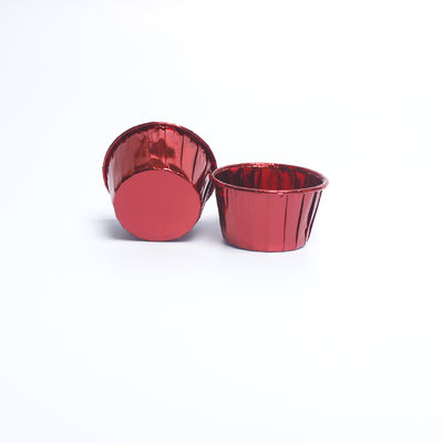 Composteerbare aluminium folie cupcake voering, wegwerp muffin bakbeker