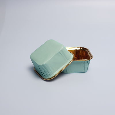 Aluminium karton cupcake cups recycleerbare vetbestendige muffin papieren doos