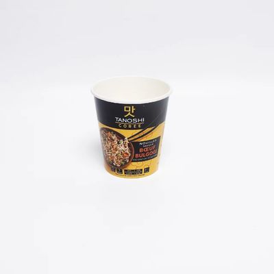 Instant Noodle Bowl warmtebestendige lunchdoos van levensmiddelenkwaliteit net rood wasvrij kraftpapier verpakkingspapier bak fabrikanten