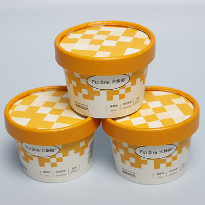 85 ml ijspapierbeker wegwerp ijspapier kom yoghurt papierbeker en ijspapier kom verpakkingsdoos