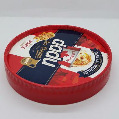 Composteerbare gepersonaliseerde take-away voedseldozen, bedekte voedselverpakkingsdozen met deksel