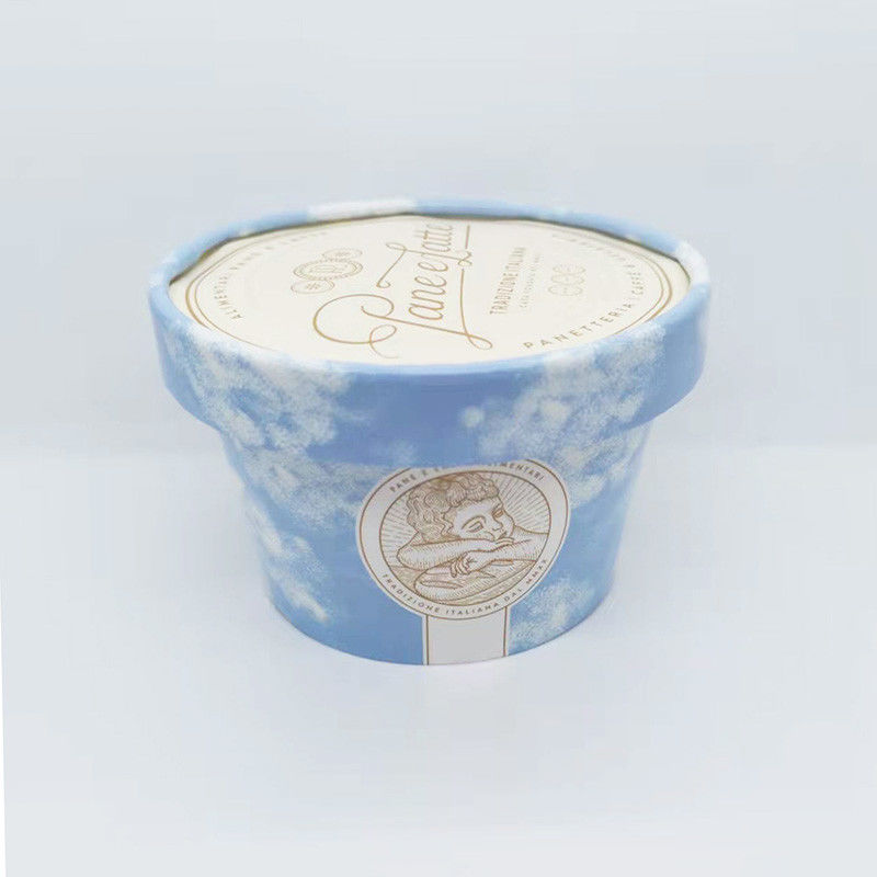 8.5oz 260ml ijspapierbeker met deksel Eco-vriendelijke take-away containers