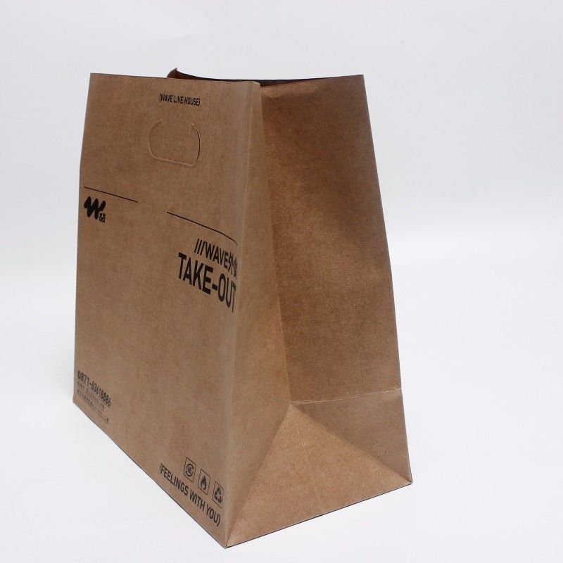 Spot Nordic Wind Creatief Wasbaar Kraft Papier Tas Wasbaar Tranen Keuken Koelkast Opbergtas
